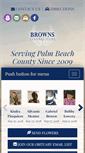 Mobile Screenshot of brownsfuneralhomes.com